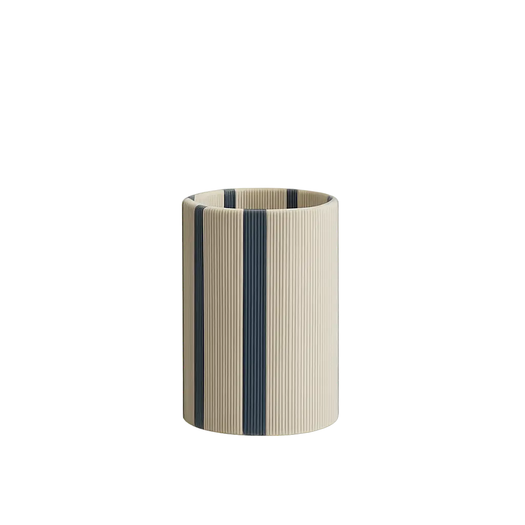 Shade Cylinder 20-20-30 Cm Medan Cream+Blue
