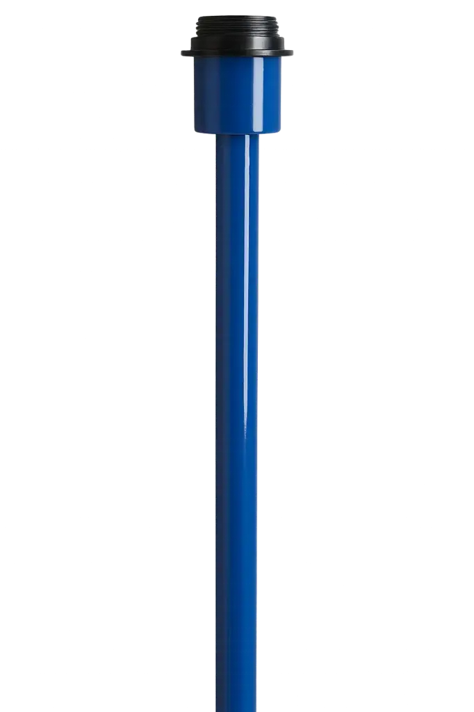 Floor Lamp Ø25X148,5 Cm Washington Shiny Blue