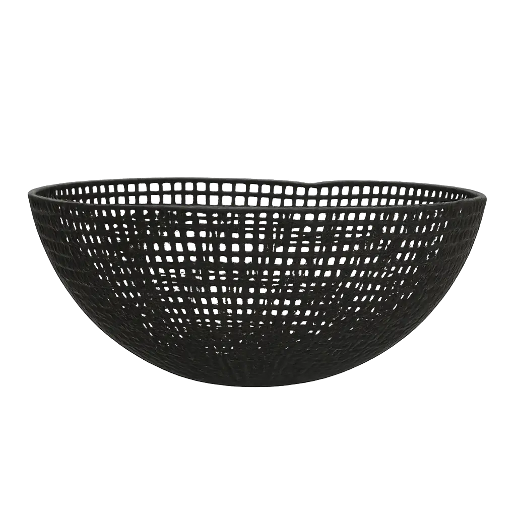 Bowl Ø46X20 Cm Murcia Matt Black