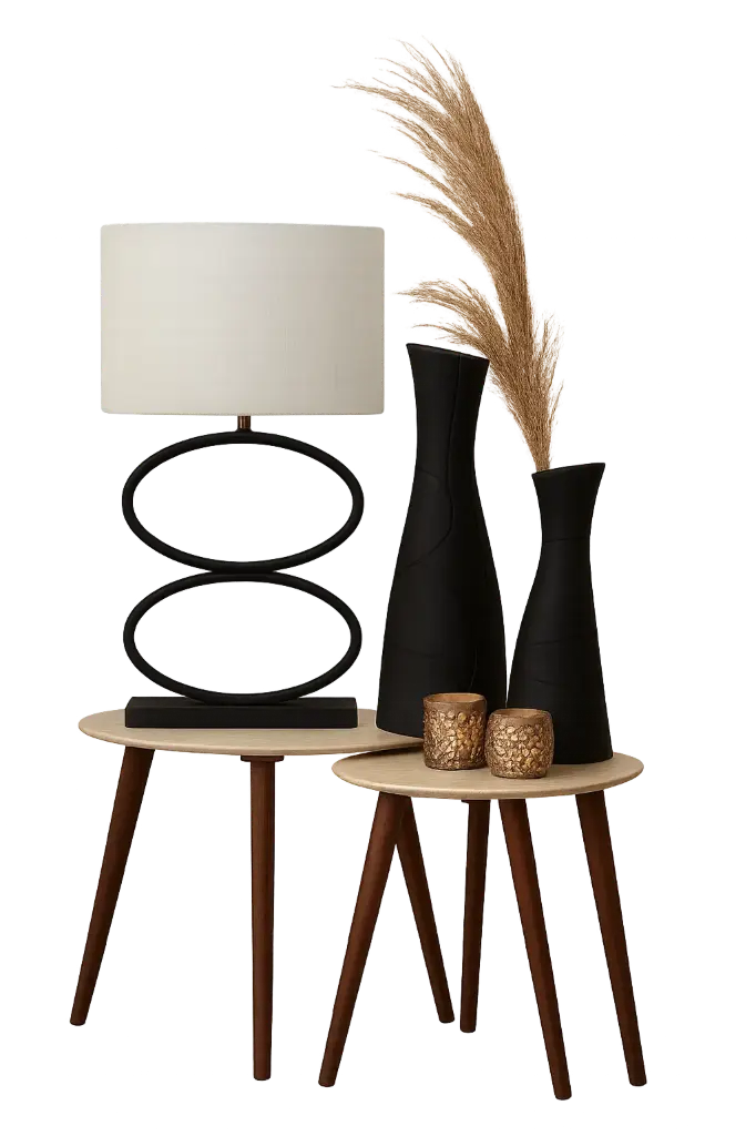 Shade Oval Straight Slim 38-17,5-28 Cm Saverna Egg White