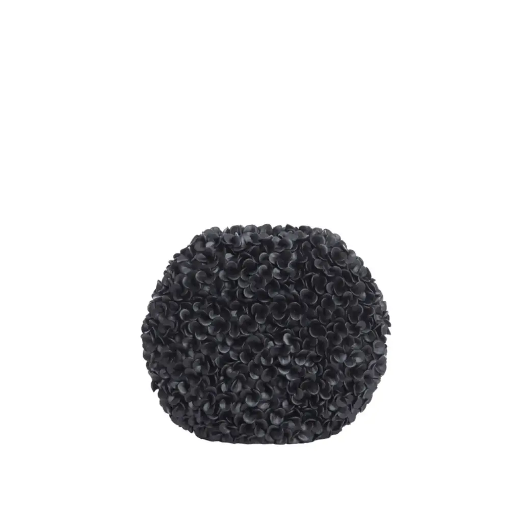 Vase Deco 44X20,5X38,5 Cm Phylia Matt Black