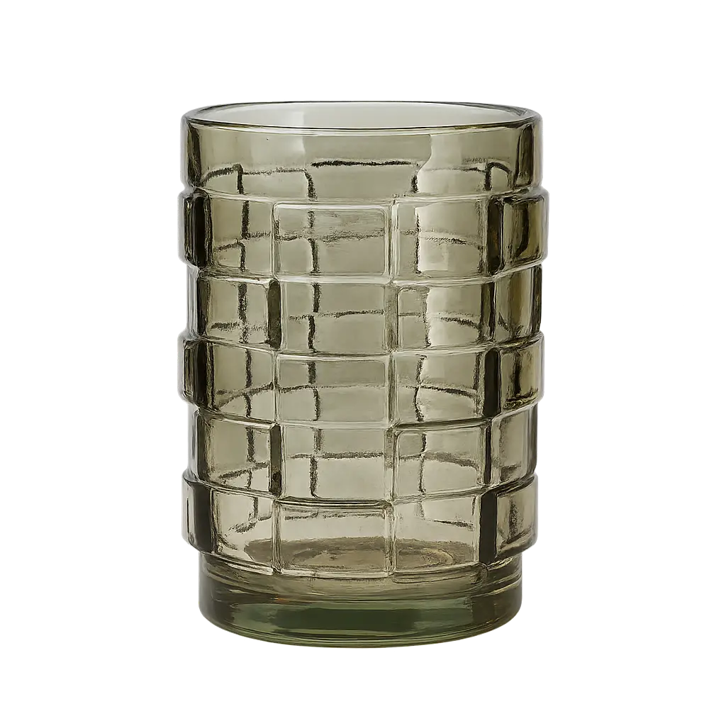Vase Ø17,5X30 Cm Douro Smoked Glass