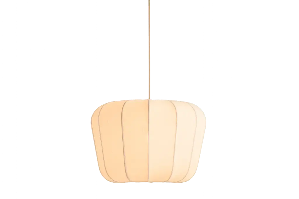 Hanging Lamp Ø60X45 Cm Zubedo Cream