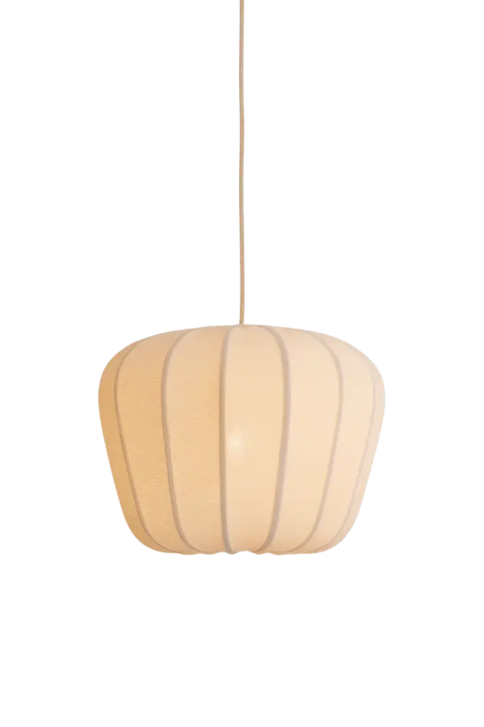 Hanging Lamp Ø49,5X38 Cm Zubedo Cream