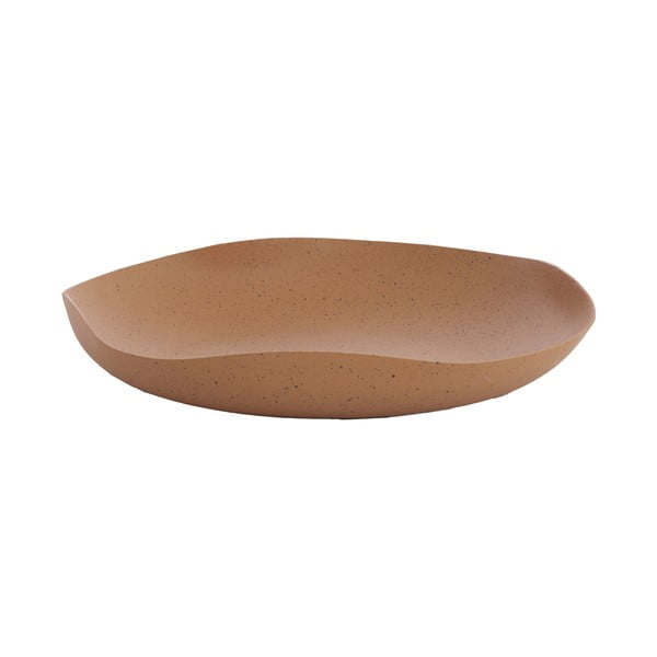 Dish 33X32X6,5 Cm Anzio Terra+Brown Spotted