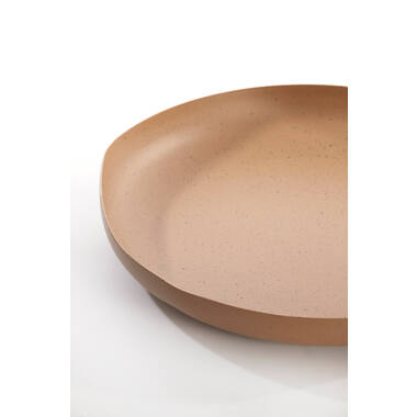 Dish 44X43,5X7 Cm Anzio Terra+Brown Spotted