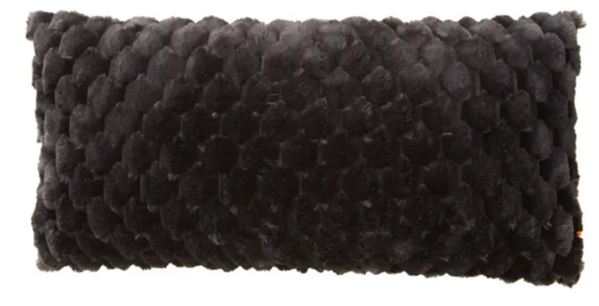 Cushion 60X30 Cm Vienne Velvet Black