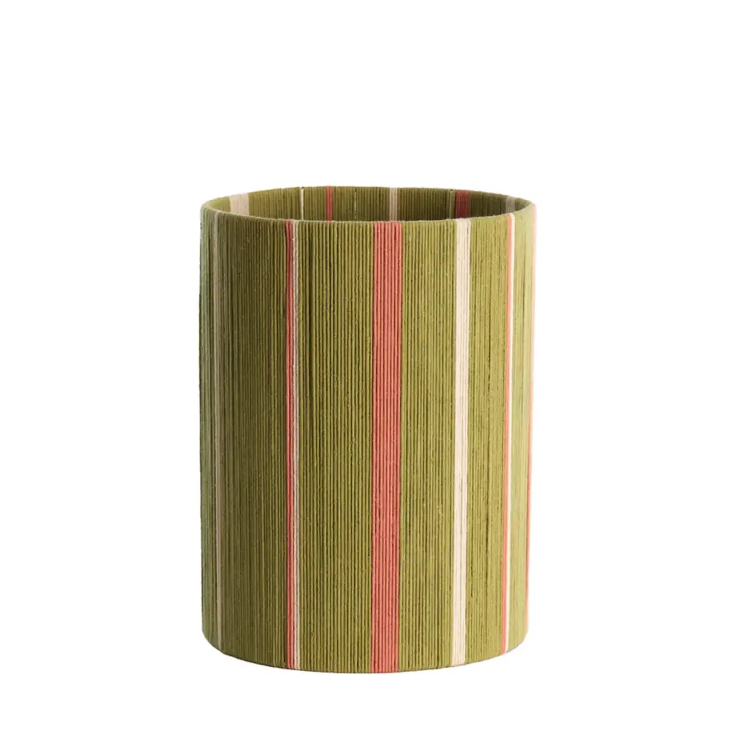 Shade Cylinder 30-30-40 Cm Medan Green+Pink+Cream