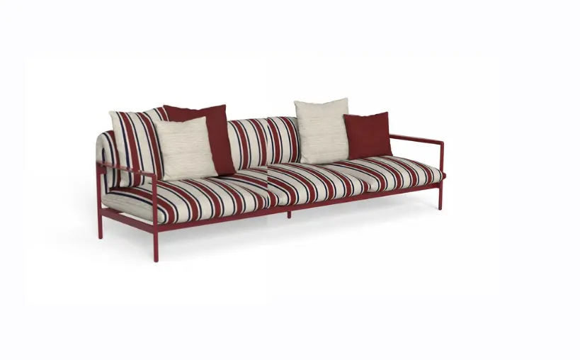 [TA-NALDIV3+PIL6060C64+PIL6060-C159x2+PIL4545-C178x2] NALU SOFA 3 SEATER