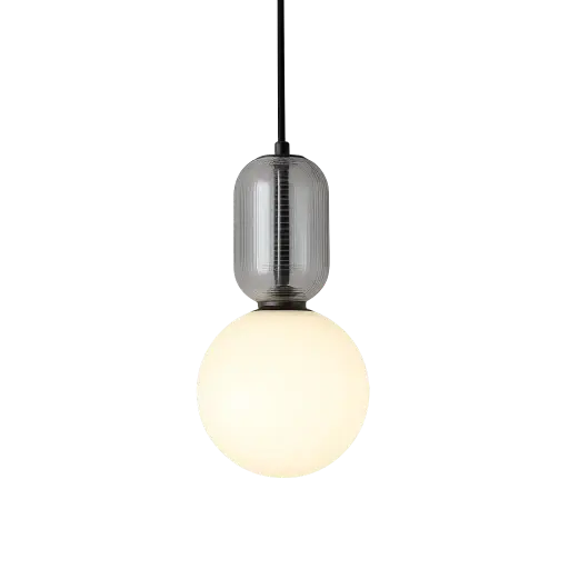 [VP-34MR23038] LAMPE DE PLAFOND BOULE EN VERRE LED