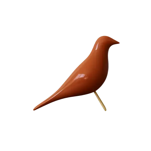 [INTERIORISMO] OISEAU EN CERAMIQUE BRILLANT