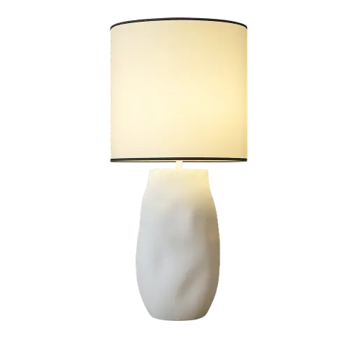 [VP-SP23525] CERAMIC TABLE LAMP PAPER WITH SHADE