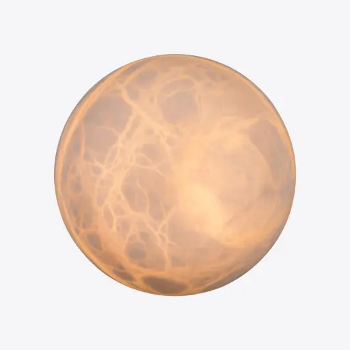 [PURE WHITE LINES] Nico Alabaster wall lights