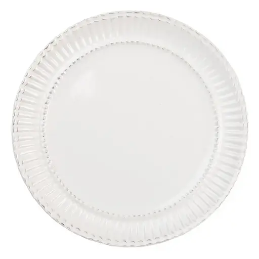 [CL-PLDP] Assiette pour le Petit Déjeuner Blanc Ø 21x2 cm