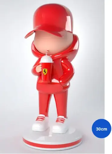 [KIDCUP-FERRARI] KID CUP BY LEO ET STEPH COLLECTION FERRARI ROUGE
