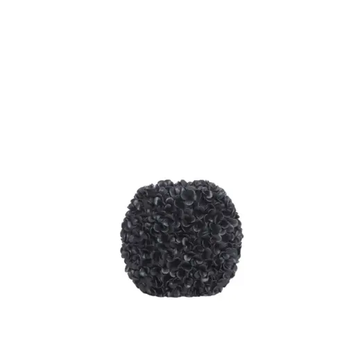 [LL-5885812] Vase déco 31,5x17x28 cm PHYLIA noir mat