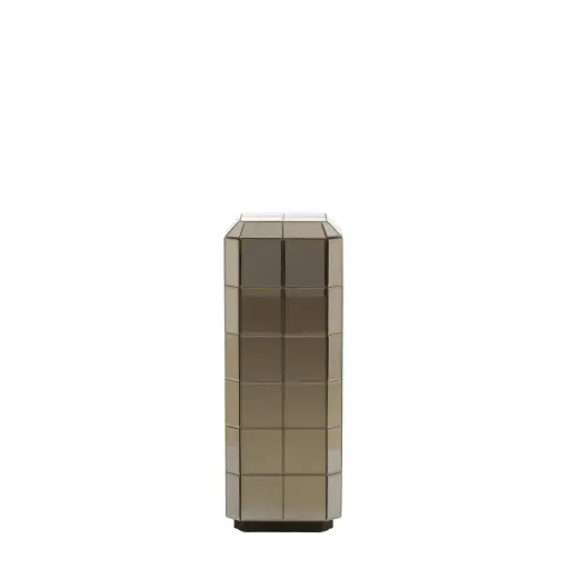 [LL-5516483] Pilier 30x30x80 cm LUCIANO marron