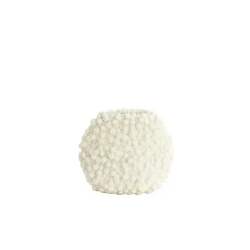 [LL-5755082] Vase déco 32x18x27,5 cm BAIES beige