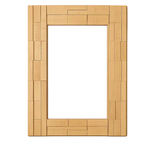 [LL-7319782] Miroir 70x4x180 cm ROMEO bois mat naturel