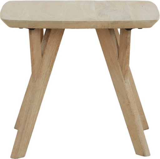 [LL-6776083] Table d’appoint 50x50x42 cm QUENZA bois de manguier naturel