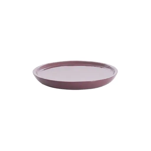 [LL-6360787] Plat Ø42x5 cm ADA aubergine brillante
