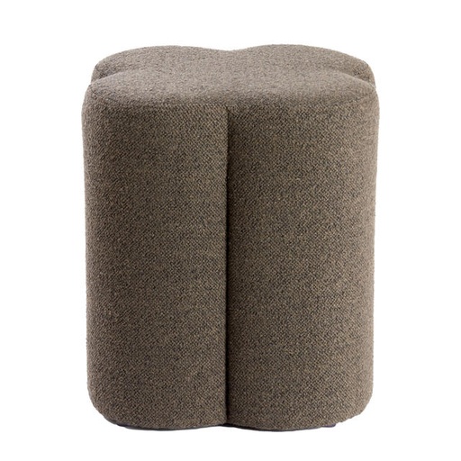 [LL-6869583] Pouf 38x38x45 cm NALANI marron foncé