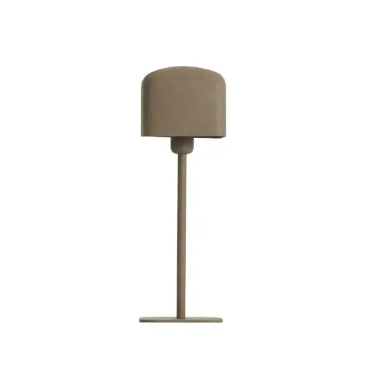 [LL-1897283] Lampe de table 15x15x46 cm ELENIE marron foncé mat