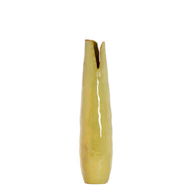 [LL-5756043] Vase déco 19x18,5x77,5 cm MESA céramique vert olive-brun