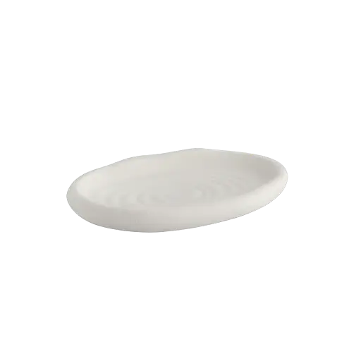 [LL-6357243] Plat 44,5x30,5x5,5 cm ALAINA crème