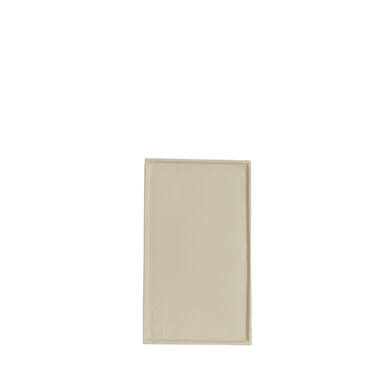 [LL-6345313] Plat 30x17,5x1 cm MAES crème