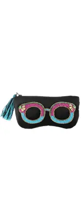 [HO-4638N] POCHES "LUNETTES" NOIR