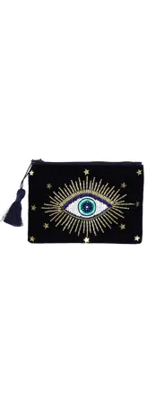 [HO-6520-1] PETITE POCHETTE CHARMING EYES NOIR