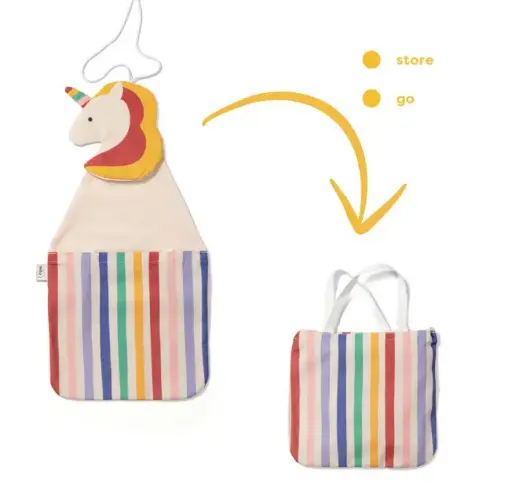 [PL-TOTOLICORNE] Sac rangement mural Licorne