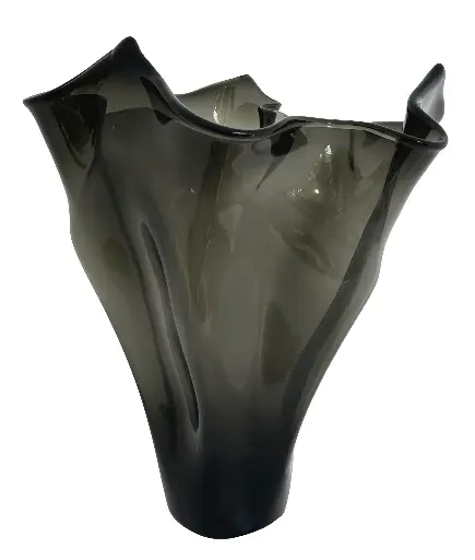 Vase en verre organique