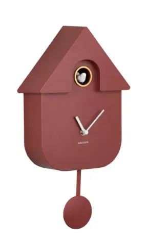 [PR-KA5768RD] Wall Clock Modern Cuckoo - 