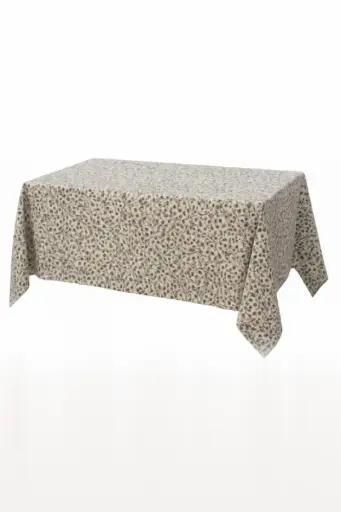 [SU-A0996CITR] [SUD ETOFFE] 250X150 NAPPE PLASTIFIE LOMBOK CITROUILLE