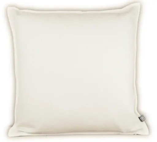 [SU-A37489ECRU] COUSSIN 45X45 CANOVACCIO ECRU