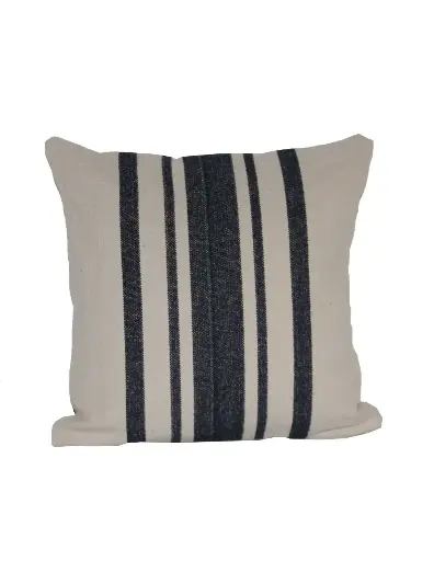 [SU-A38479NAVY] [SUD ETOFFE] HOUSSE DE COUSSIN 60X60 CANEVAS 550 NAVY