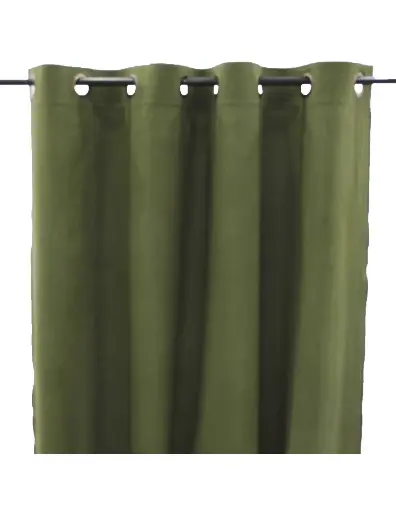 [SU-V42234BRON] [SUD ETOFFE] OEILLET MODERNE 140X280  BRONZE