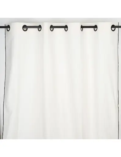 [SU-V42234ECRU] OEILLET MODERNE 140X280  ECRU