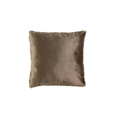 [LL-6864582] Coussin 45X45 Cm Lina Brown