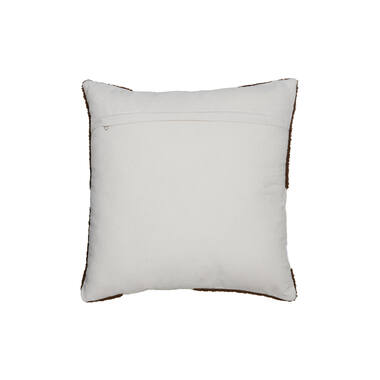 [LL-6873883] Coussin 45X45 Cm Cellio Brown+Beige