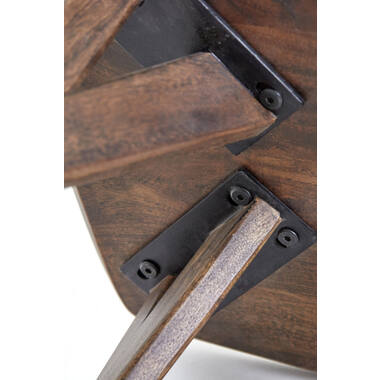 [LL-6776084] Side Table 50X50X42 Cm Quenza Acacia Wood