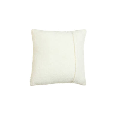 [LL-6853155] Cushion 45X45 Cm Teddy Cream