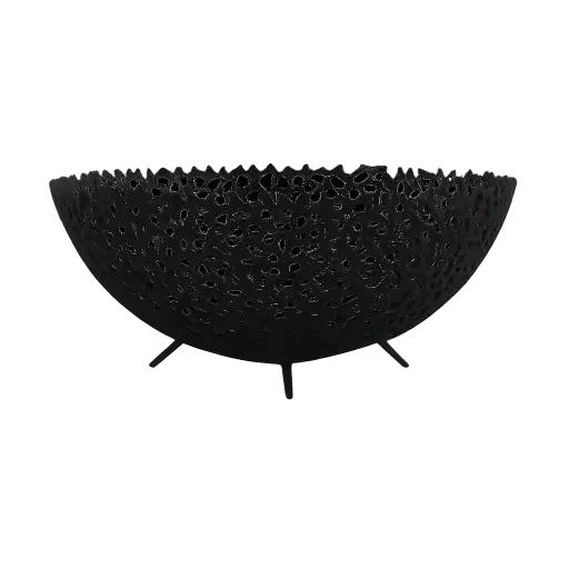[LL-6323912] Bowl Ø46X18 Cm Galaxa Matt Black