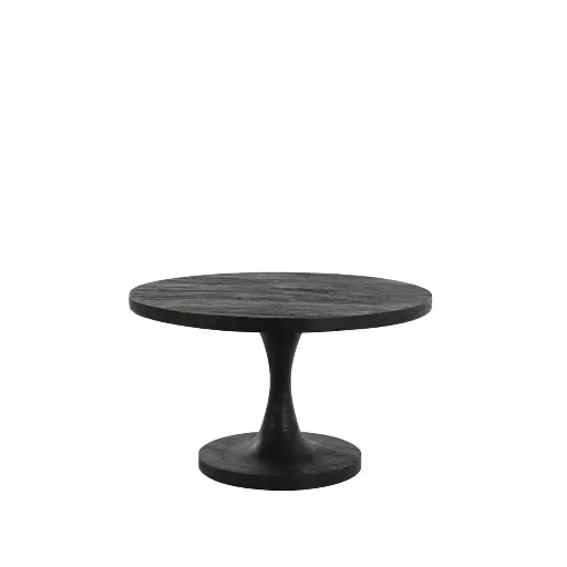 [LL-6767712] Side Table Ø50X55 Cm Bicaba Wood Black