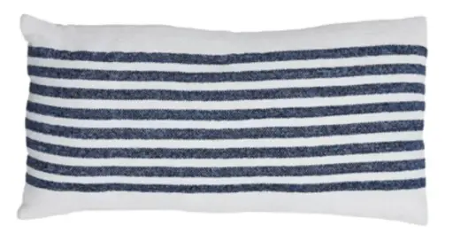 [LL-6878643] Cushion 60X30 Cm Cinco Cream+Blue