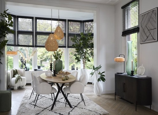 [LL-7600143] Wall Ornament 60X3,5X80 Cm Lolenca Cream+Black