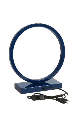 [LL-8190880] Lamp Base 30X12,5X43 Cm Liva Blue