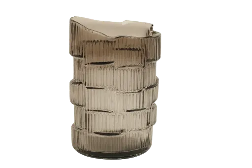 [LL-5867427] Vase Ø17X22 Cm Douro Smoked Glass